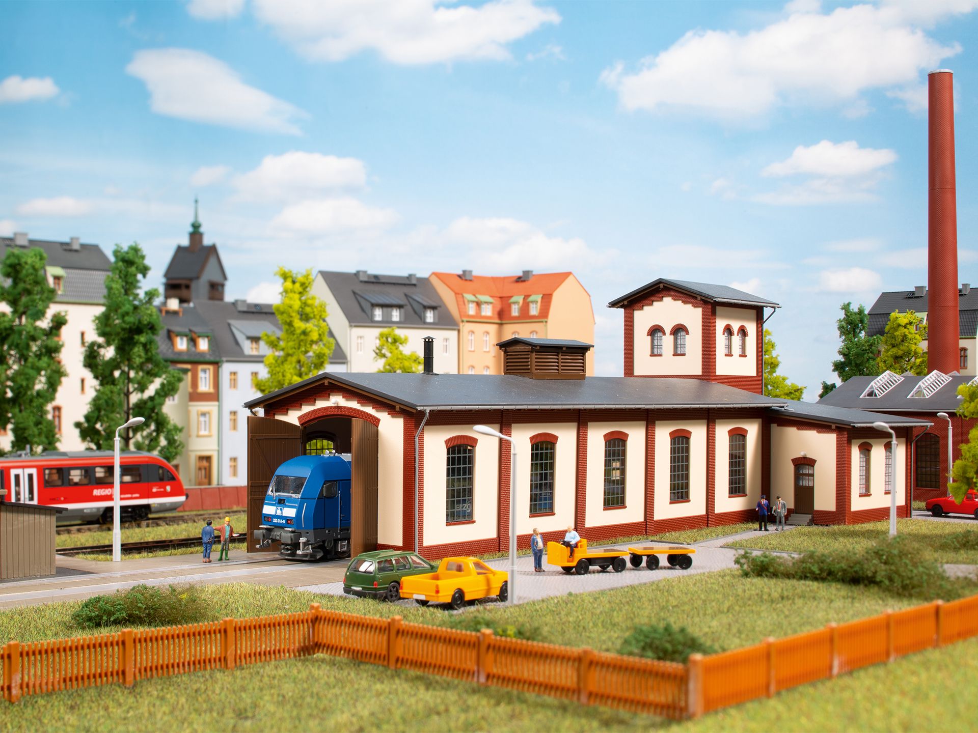 13345 Auhagen TT Lokschuppen einständig