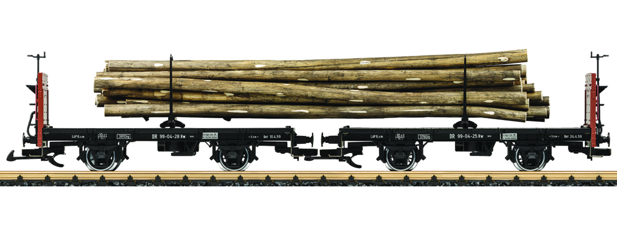 LGB 41039 G Drehschemelwagenpaare SA