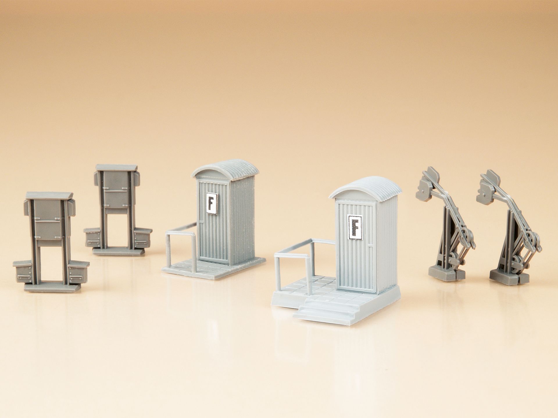 12242 Auhagen H0/TT Streckentelefone, Spannwerke