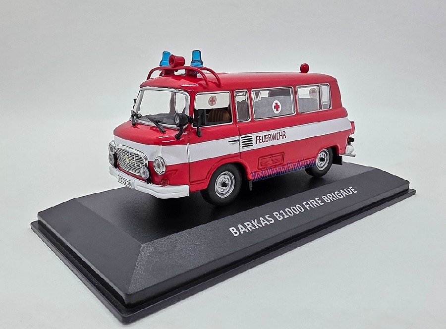 TECHNO 7230060 Barkas B1000 Feuerwehr 1:43