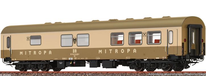 50819 Brawa H0 Gesellschafswagen WGR der DR | Epoche IV