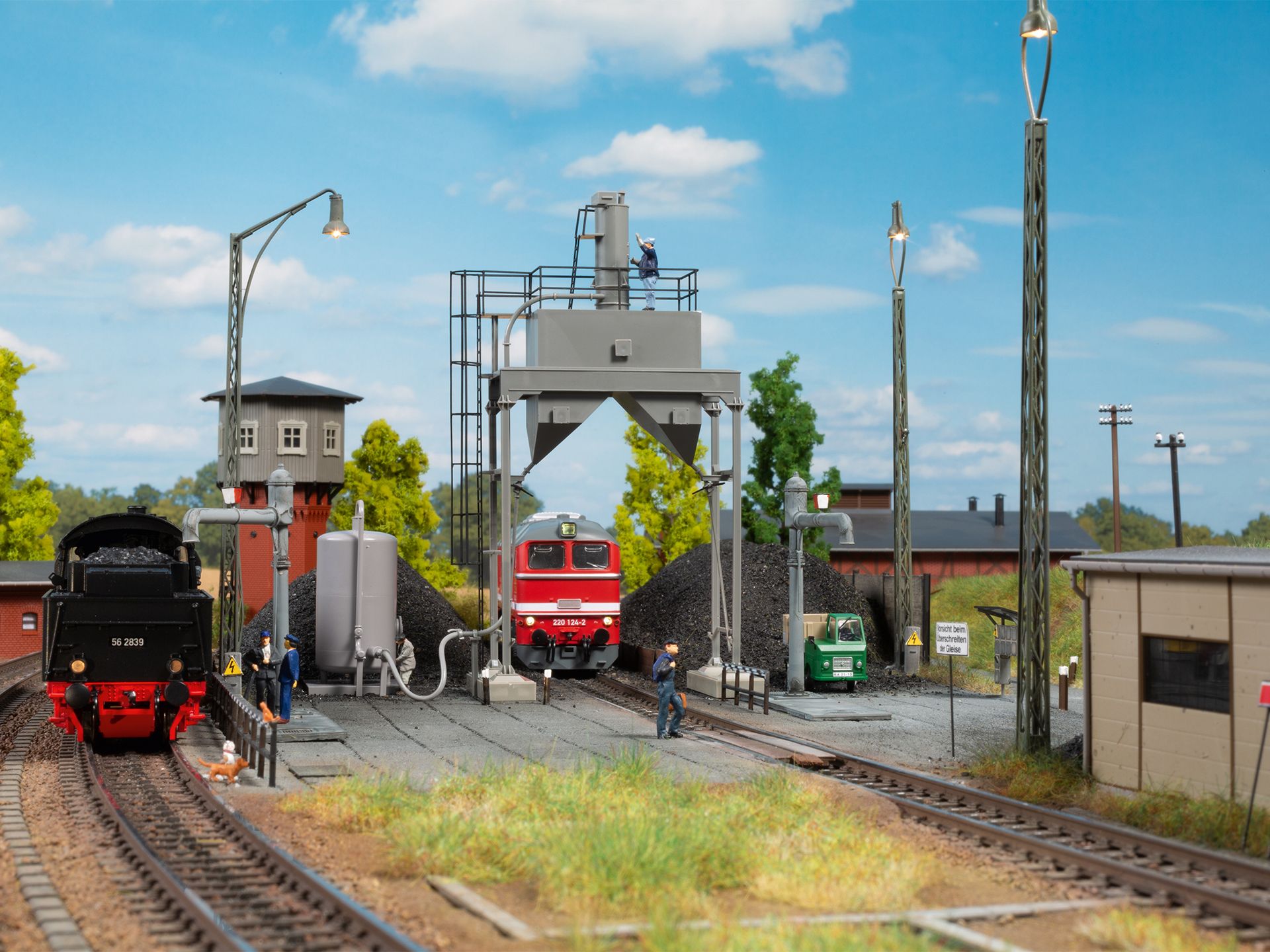 11461 Auhagen H0 Besandungsanlage