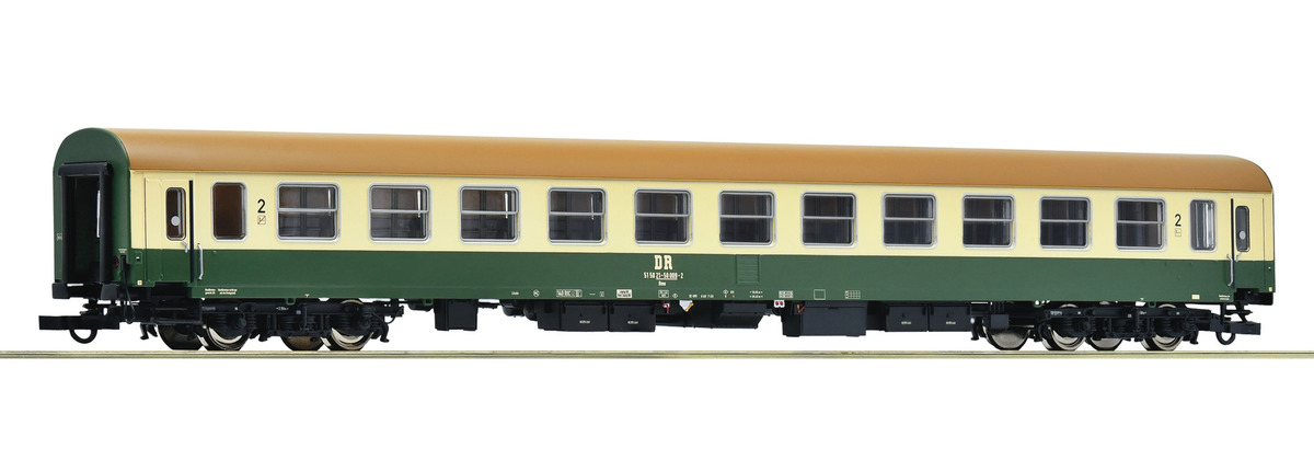 Roco 6200117 H0 Schnellzugwagen 2. Klasse der DR, Ep. IV