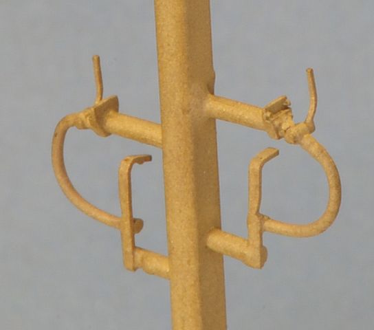 670003 Crottendorf BREMSSCHLAUCH, GLATT MIT GERADER ANSETZPLATTE, 2 PAAR H0
