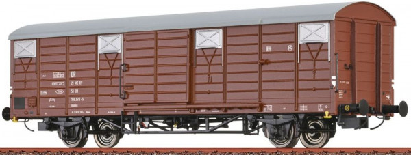 49921 Brawa H0  gedeckter Güterwagen Glmms DR Ep.IV