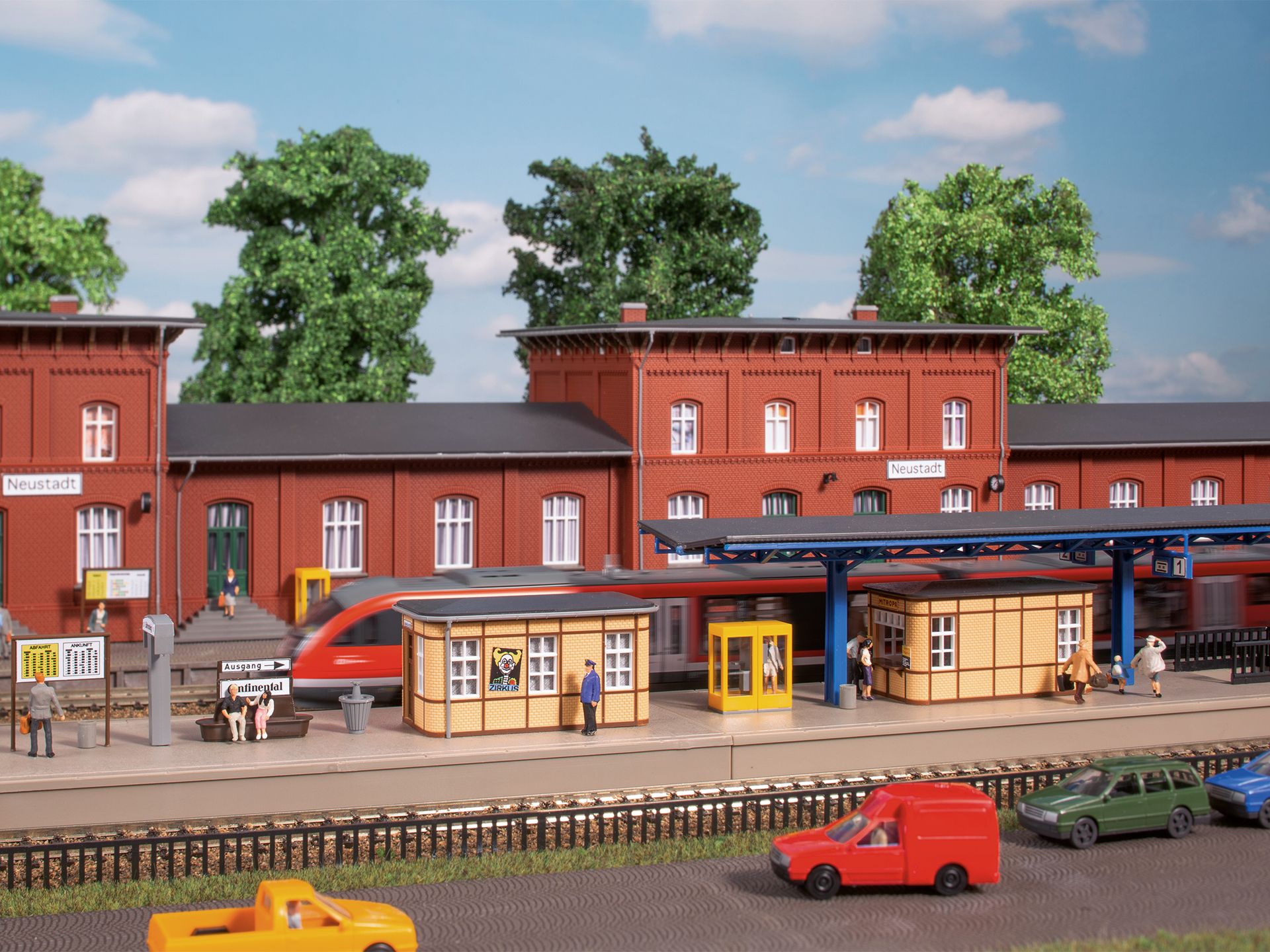 13343 Auhagen TT Bahnhofsausstattung SA