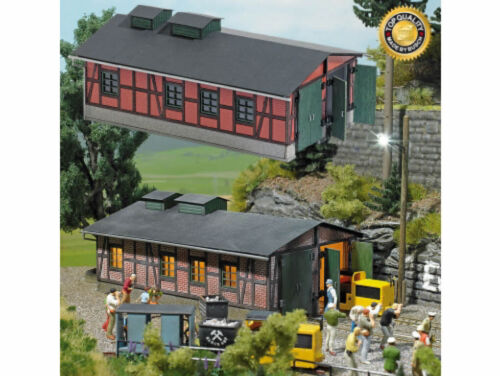 Busch H0 1475 Lokschuppen für Grubenbahnen