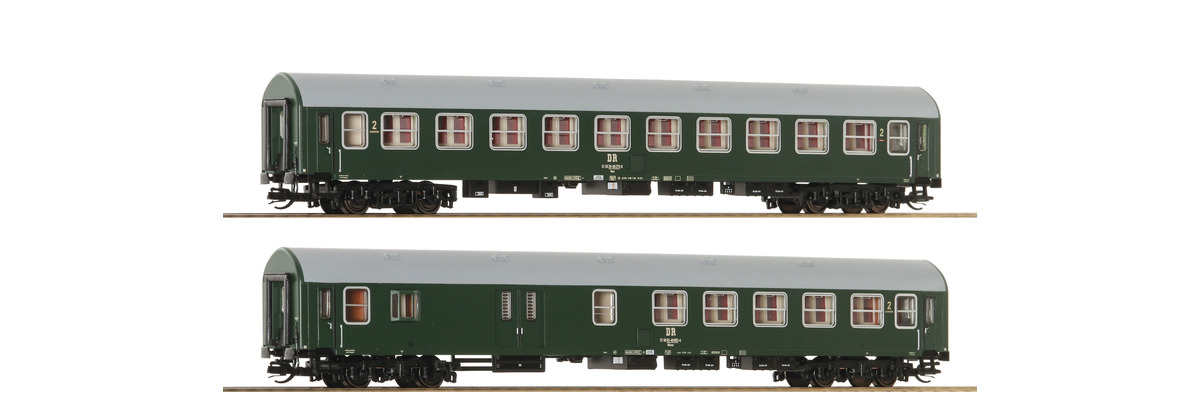 6280005 Roco TT 2 Reisezugwagen DR Ep.IV