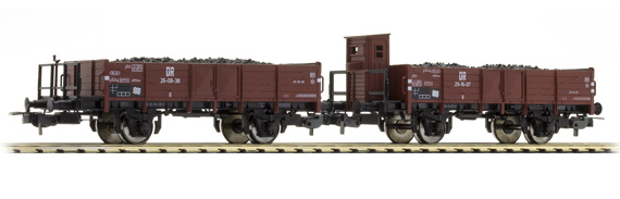 Tillig 74189 H0 2 tlg. Güterwagenset DR Ep.III