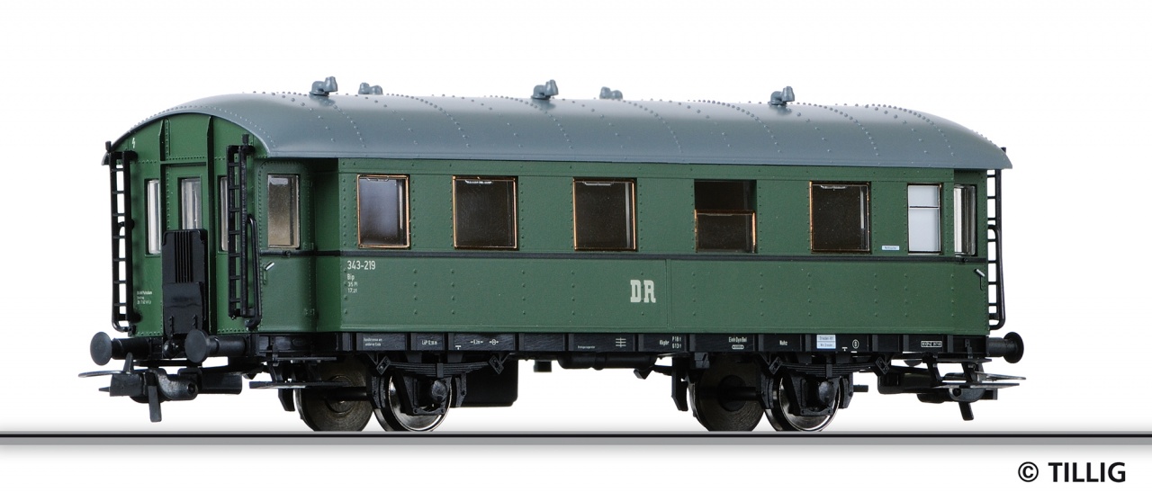 Tillig H0 74786  Personenwagen DR Ep.III