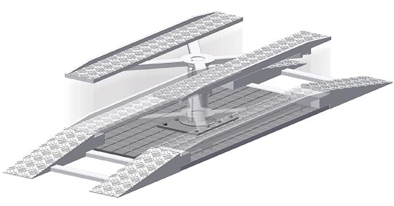 5131 Viessmann H0 Bewegt Hebebühne SA