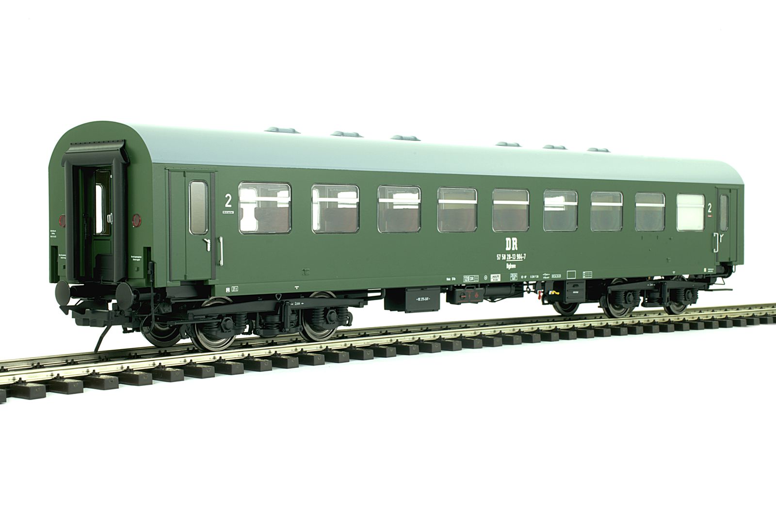 Lenz 41180-06 Reko-Wagen Bghwe, 2.Kl, DR, Ep.4