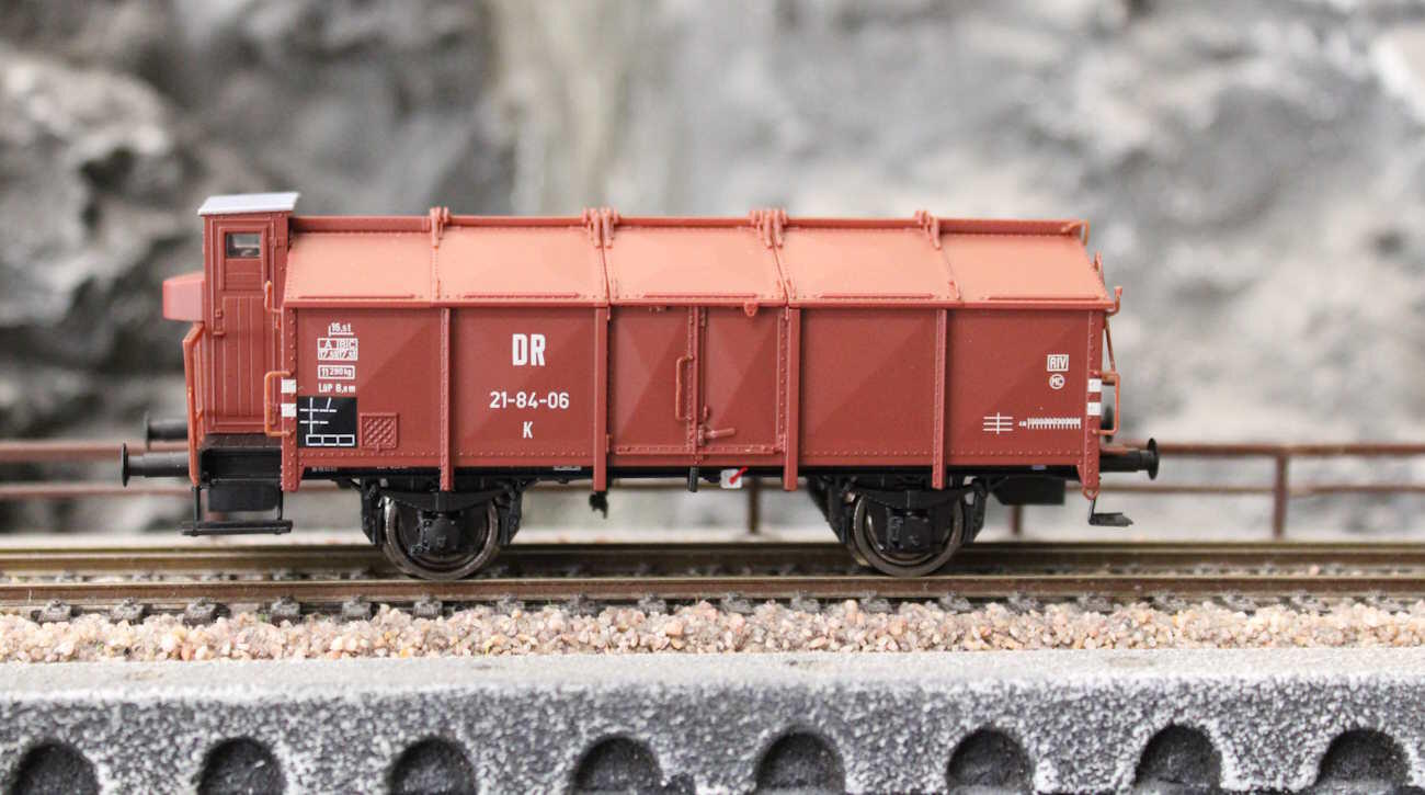 50546 Brawa H0 Klappdeckelwagen K DR Ep.III