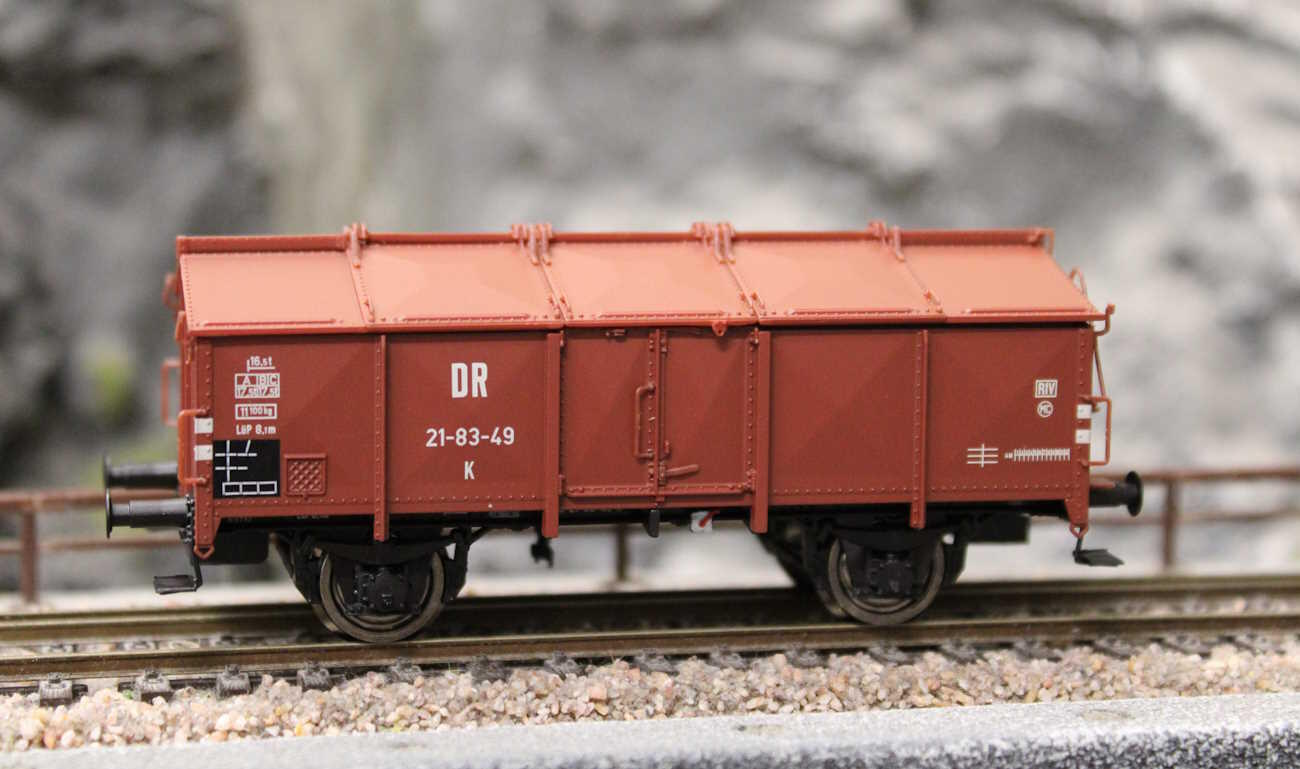 50545 Brawa H0 Klappdeckelwagen-K-DR Ep.III