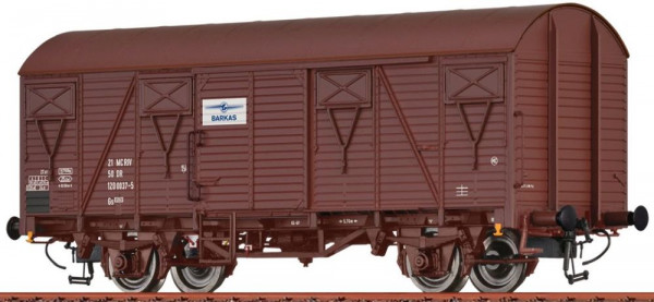 50147 Brawa H0 gedeckter Güterwagen DR Ep.IV