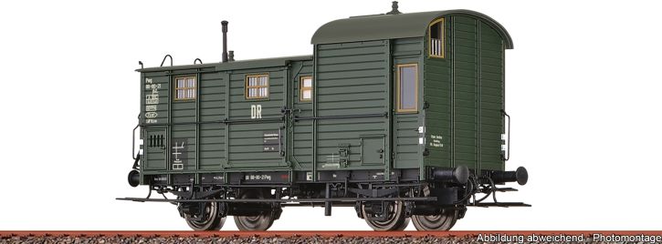 48371 Brawa H0 Güterzuggepäckwagen Pwg der DR  Ep. III